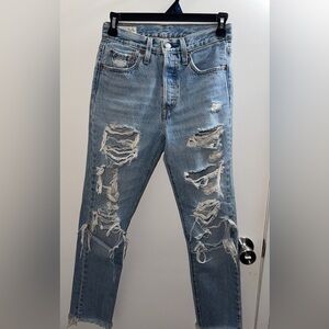 Levi’s Distressed Jeans